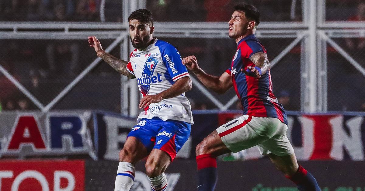 Fortaleza venció a San Lorenzo en el último minuto por la Copa Sudamericana