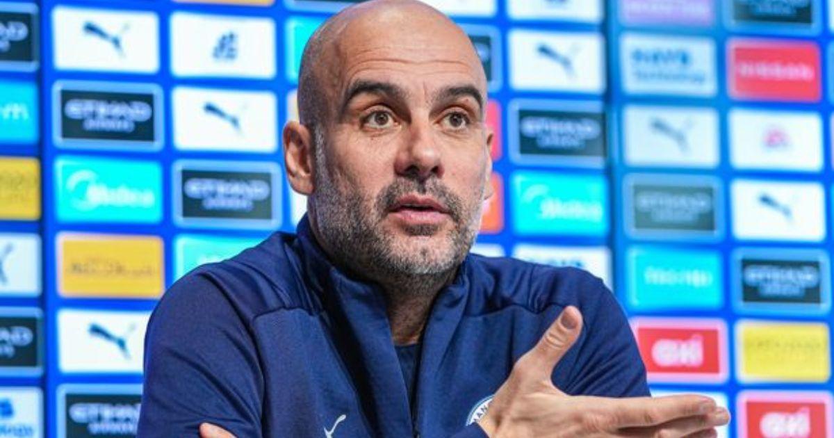 Guardiola sobre Mahrez: “Le encanta jugar al fútbol, ha dado mucho por el Manchester City”
