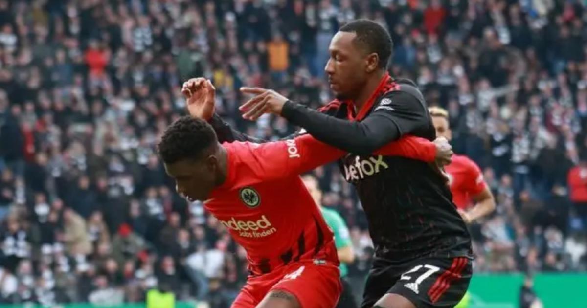 Eintracht Frankfurt venció a Unión Berlín y accedió a 'semis' de la Copa Alemana