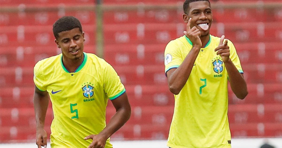 (VIDEO) Brasil derrotó a Paraguay y lidera el hexagonal Sub-17