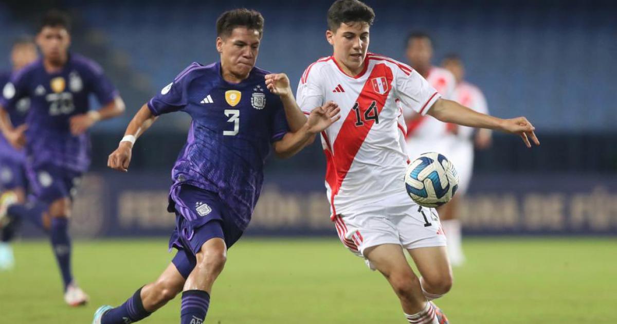 Perú volvió a ser goleado y fue eliminado del Sudamericano Sub-17 