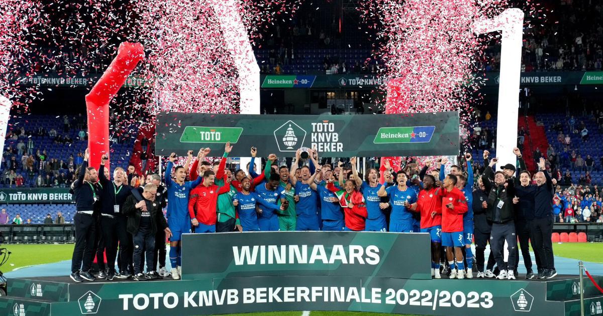(VIDEO) En infartante definición de penales, PSV conquistó la KNVB Beker
