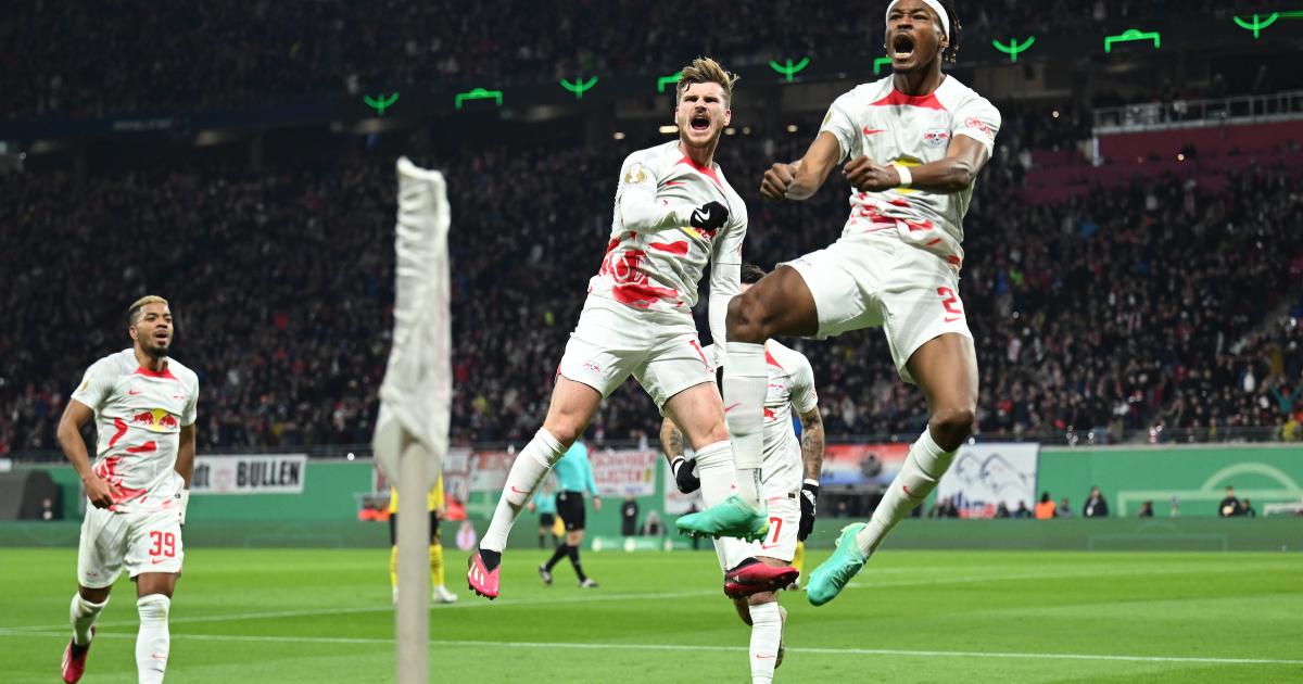  (VIDEO) RB Leipzig eliminó al Dortmund de la Copa de Alemania