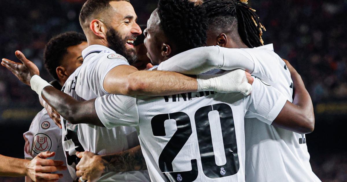 (FOTOS | VIDEO) Real Madrid goleó 0-4 al Barcelona y avanzó a la final de la Copa del Rey