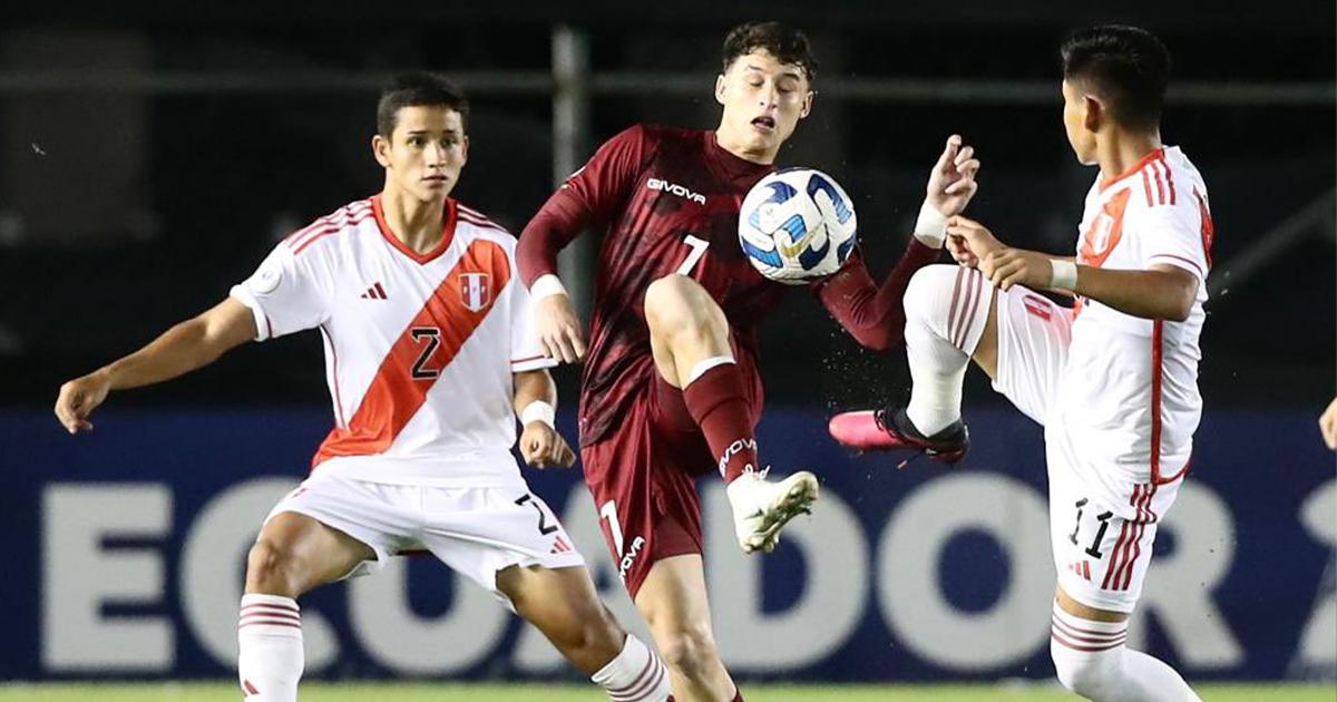 🔴#ENVIVO Perú iguala sin goles ante Venezuela en el Sudamericano Sub 17