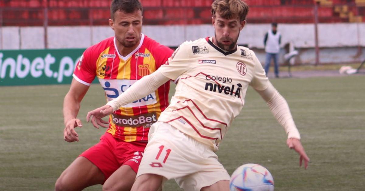 Atlético Grau salvó empate en los descuentos ante UTC en Cajamarca