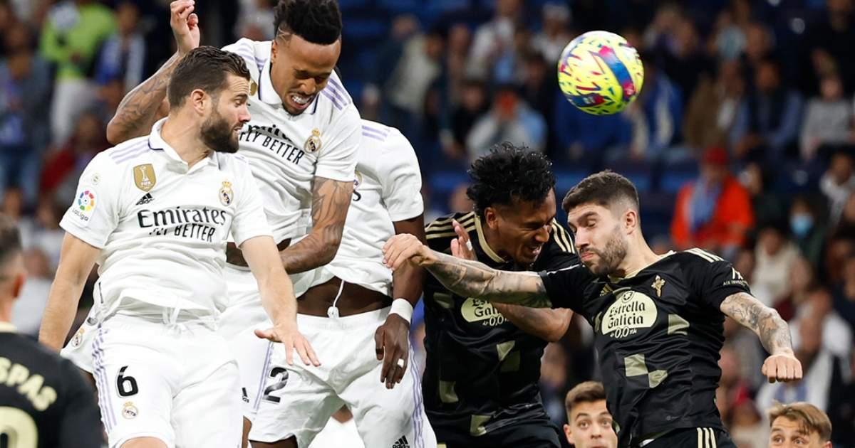 Real Madrid venció al Celta de Renato Tapia 