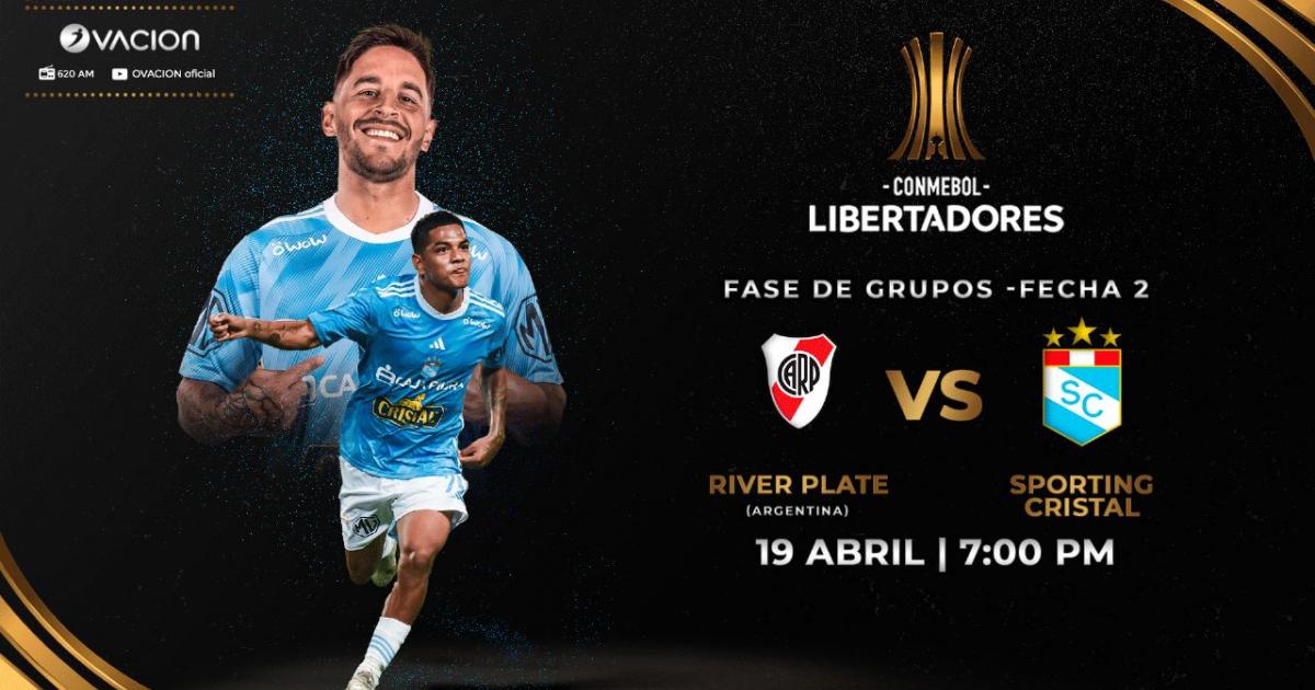 ¡Vive el River Plate vs. Sporting Cristal al estilo de Ovación!