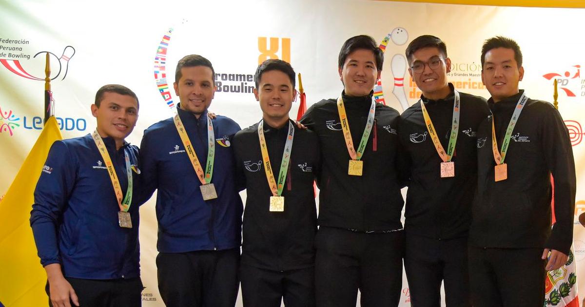 Perú logró 4 medallas de oro en el IBERO de bowling Lima 2023