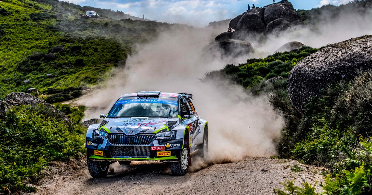 Castro: "Por problemas con el auto en la última etapa, no pudimos seguir en el rally mundial de Portugal"