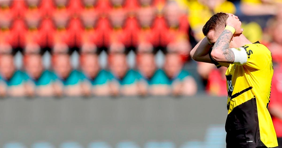 ¡Increíble! Dortmund no pudo en casa ante Mainz y se quedó sin título