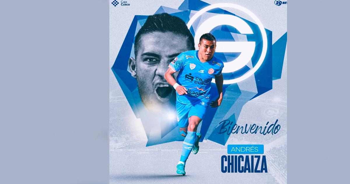 Deportivo Garcilaso oficializó al volante ecuatoriano Andrés Chicaiza para el torneo Clausura