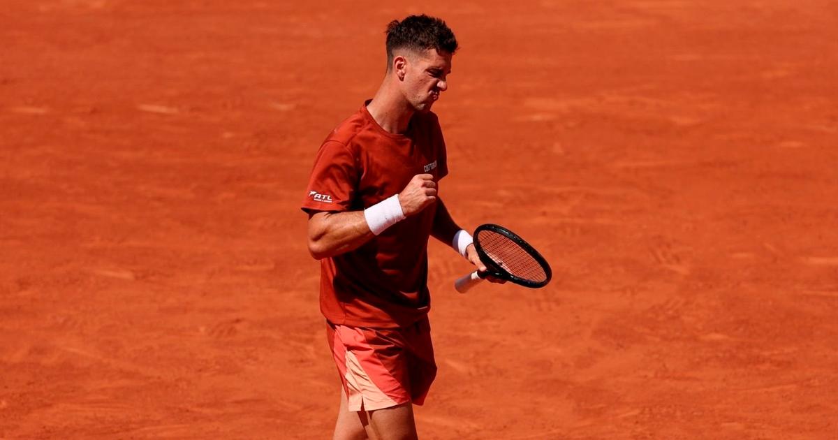 En un partidazo: Kokkinkis eliminó a Wawrinka en Roland Garros