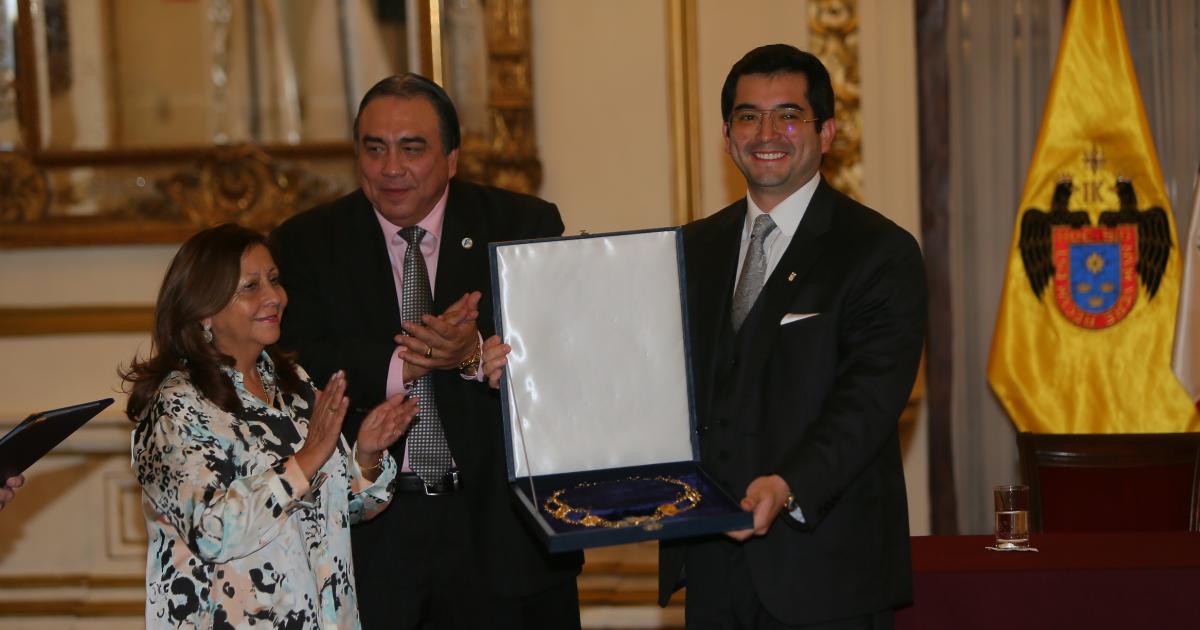 Comité Olímpico Peruano fue condecorado con el Gran Collar de Honor por ACODEPA