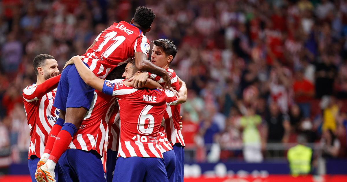 (VIDEO) Atlético Madrid goleó al Cádiz y ya es segundo de La Liga