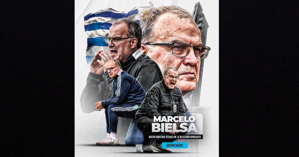 Uruguay anunció oficialmente la llegada de Marcelo Bielsa