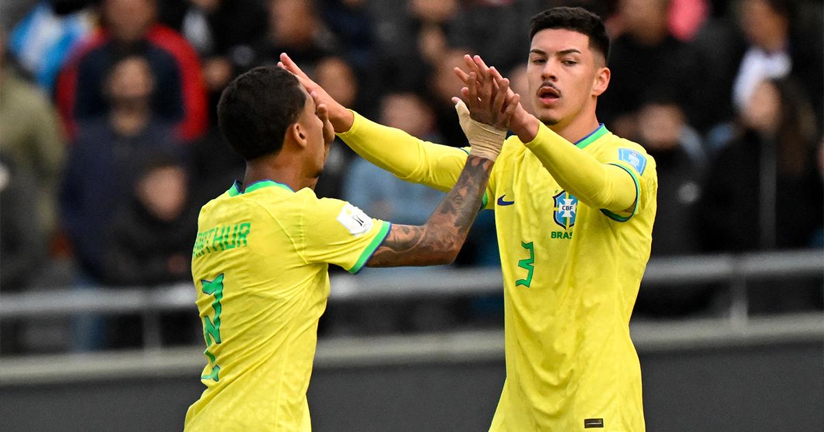 (VIDEO) Brasil venció a Nigeria y clasificó como primero a octavos del Mundial Sub 20