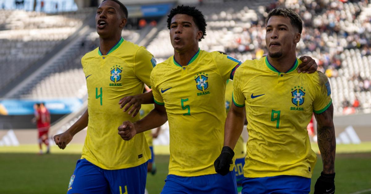 (VIDEO) Brasil goleó a Túnez y ya está en 4tos. del Mundial Sub-20