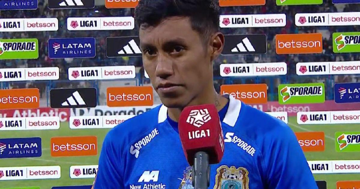 Palacios: "Es increíble lo que está pasando en el fútbol peruano con el tema del arbitraje"