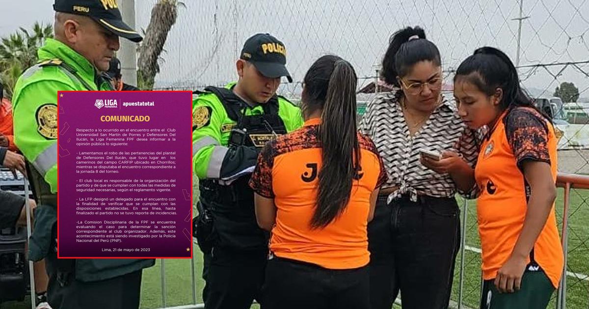 Liga Femenina: "Club local es responsable de que se cumplan con las medidas de seguridad"