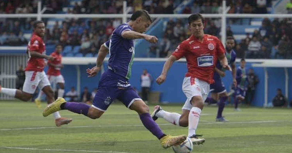 Juan Aurich rescató un empate ante Comerciantes Unidos en Cutervo