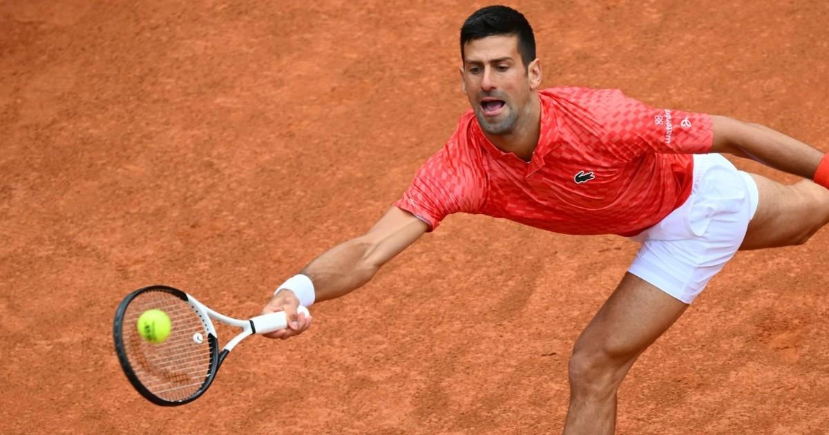 Djokovic avanzó a cuartos de final en Roma