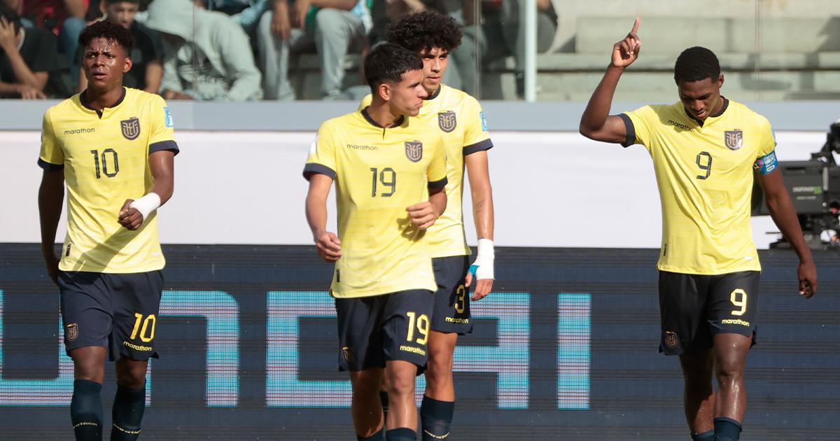 (VIDEO) Ecuador aplastó 9-0 a Fiyi y avanzó a octavos del Mundial Sub 20