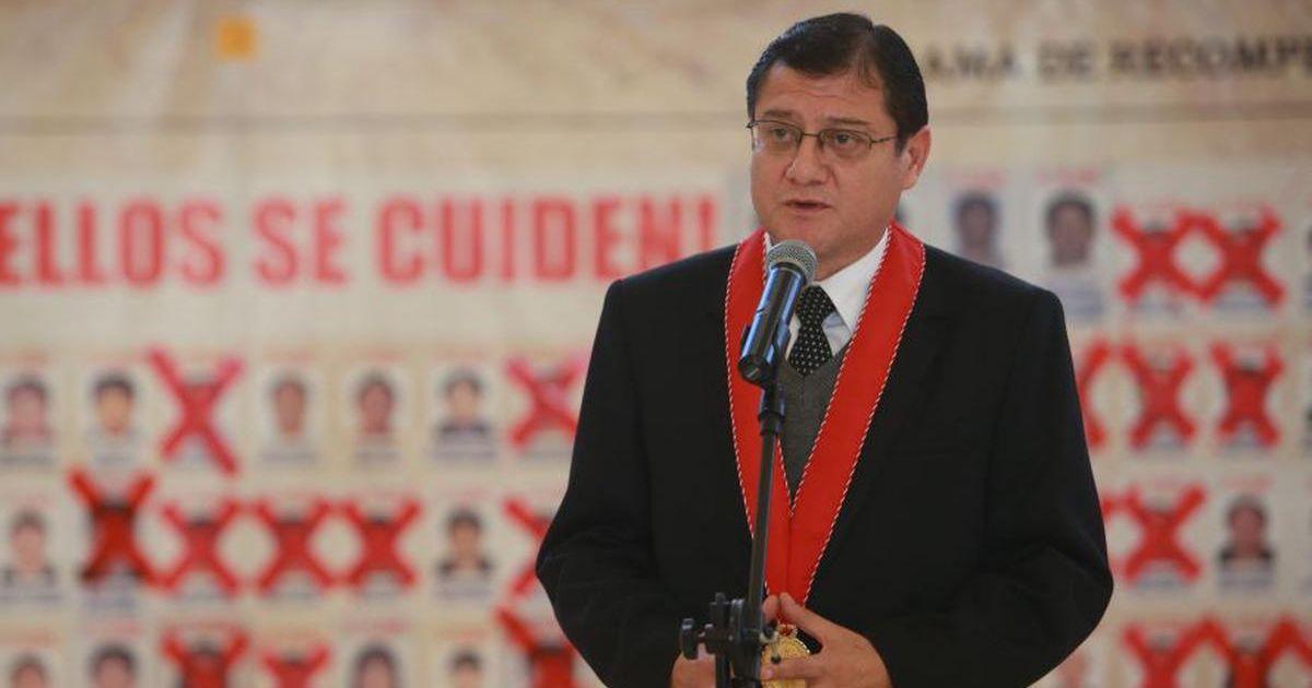 Fiscal Chávez Cotrina: "Espero que en los próximos meses concluya el deslacrado"