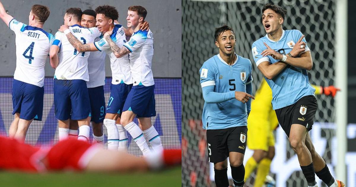 Mundial Sub-20: Inglaterra y Uruguay ganaron en el grupo E