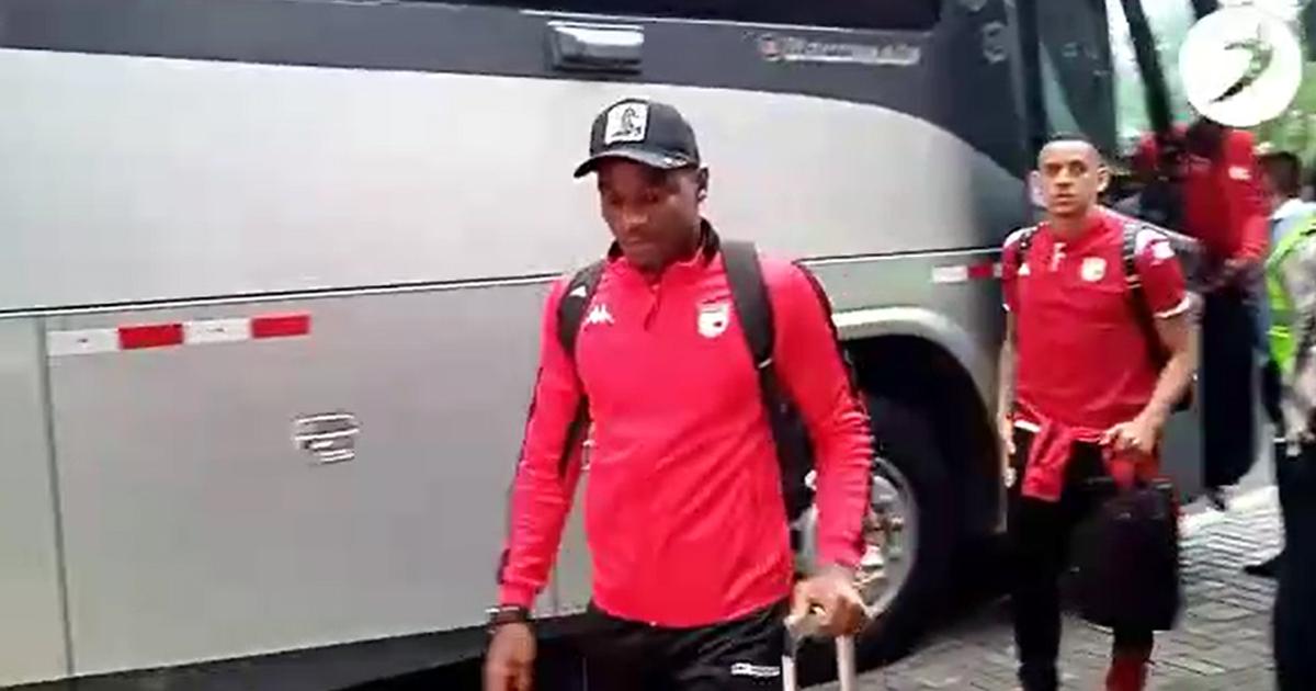 (VIDEO) Santa Fe ya está en Lima para enfrentar a Universitario por la Sudamericana