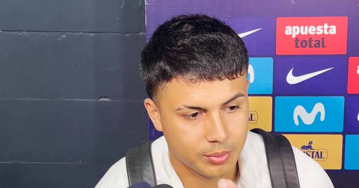 Concha: "Completé todo el partido sin ninguna molestia"