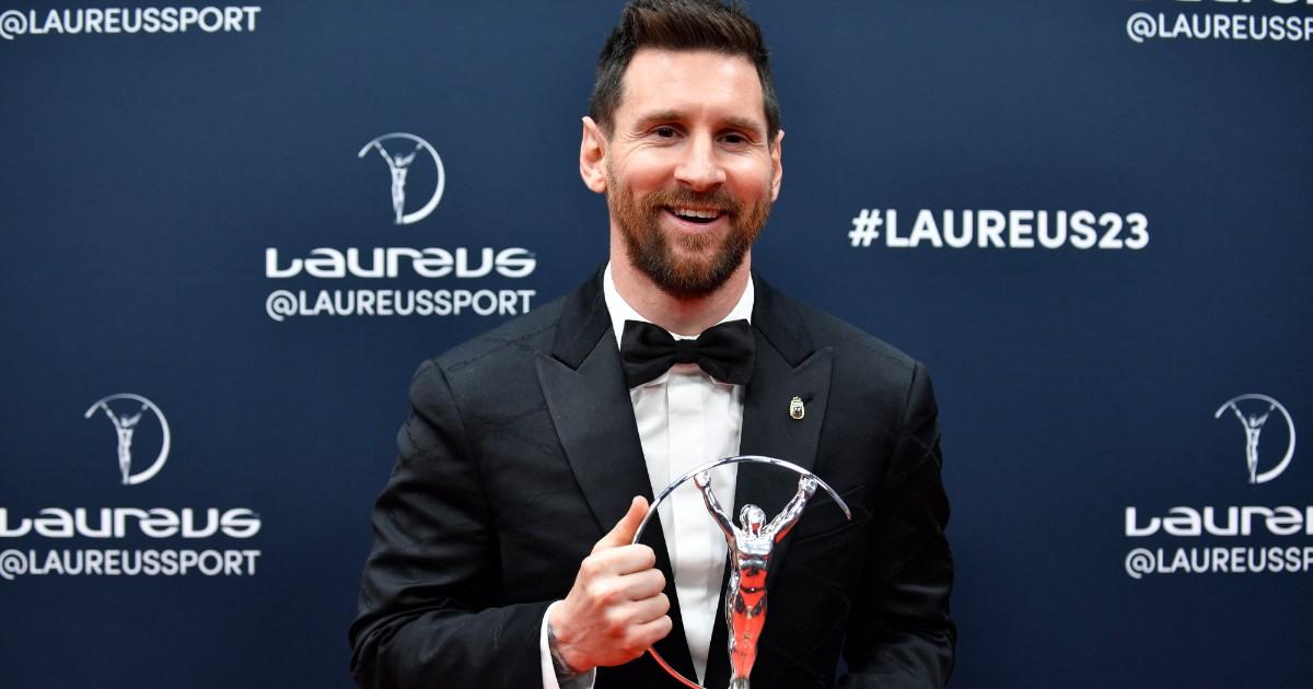 Messi ganó premio Laureus a Mejor Deportista del Año