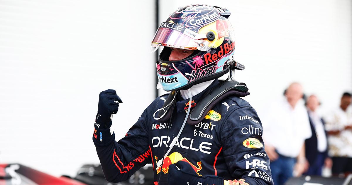 Max Verstappen se llevó el Gran Premio de Miami y estira su ventaja