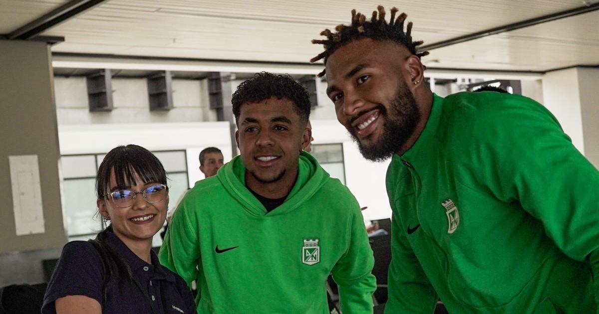 (VIDEO) Atlético Nacional llegó al país para enfrentar a Melgar