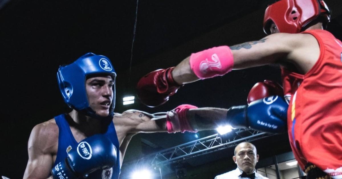 El peleador nacional Joaquín Fernández ganó su primera pelea en el IFMA Senior World Championship 2023