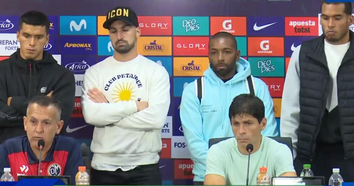 Melgarejo: "Nos meten un señor (árbitro) que hace años vestía la camiseta de Alianza; no sé si él podrá dormir tranquilo, ya que nos metió la mano en el bolsillo"