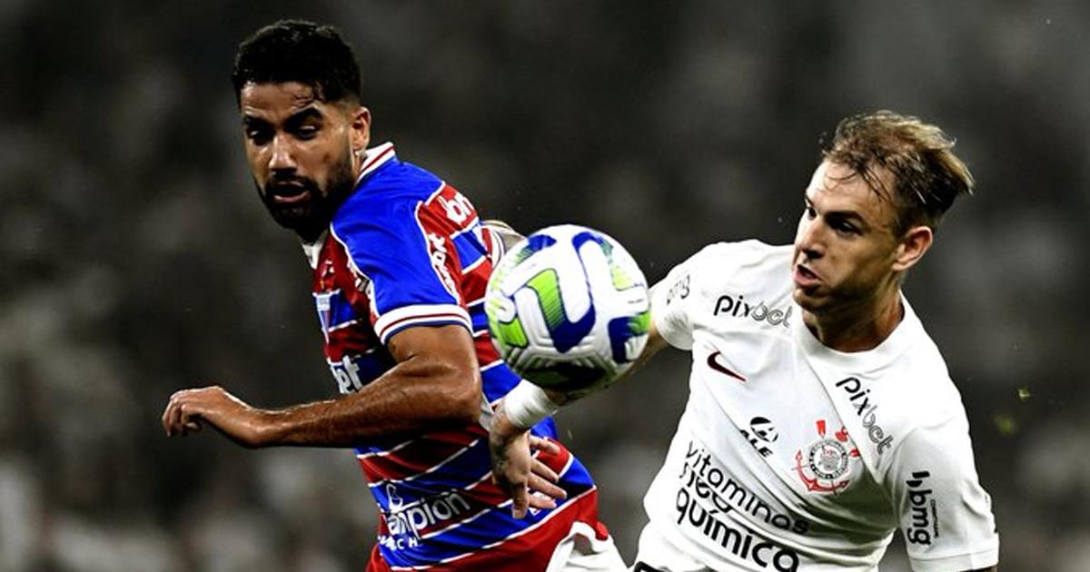 Corinthians empató de manera agónica ante Fortaleza