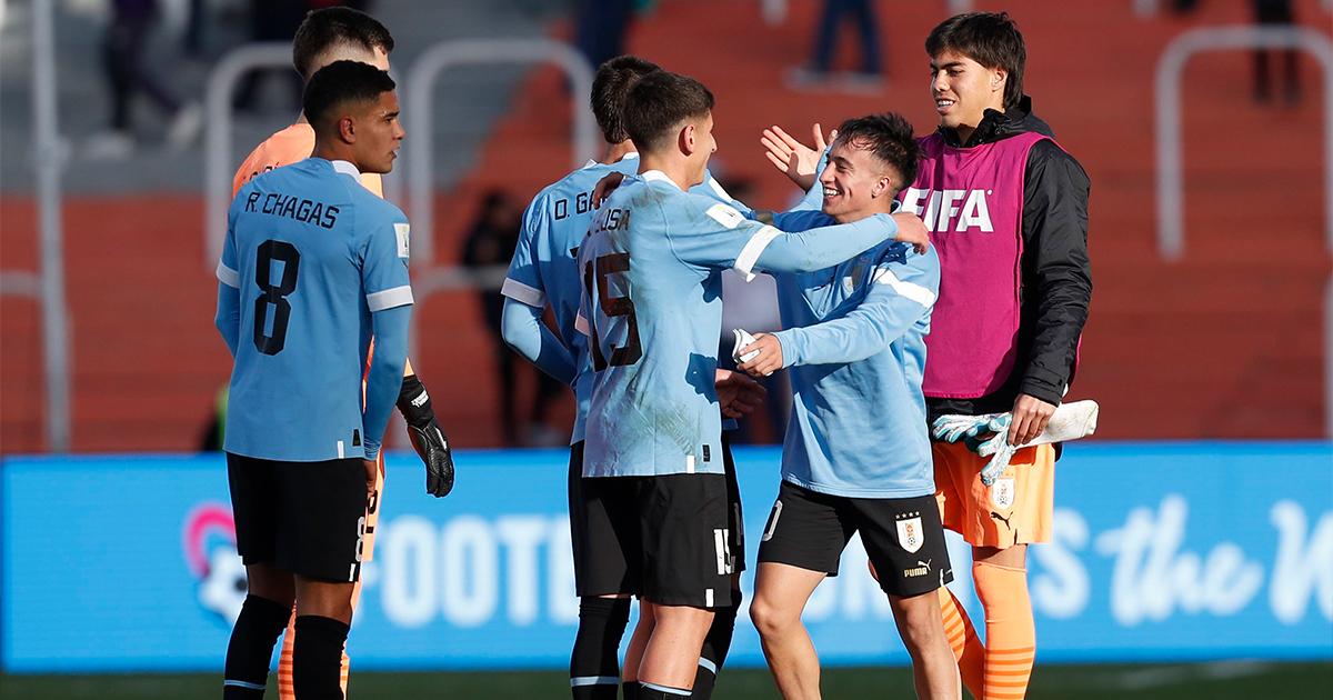 (VIDEO) Uruguay venció al final a Túnez y se metió a octavos del Mundial Sub 20