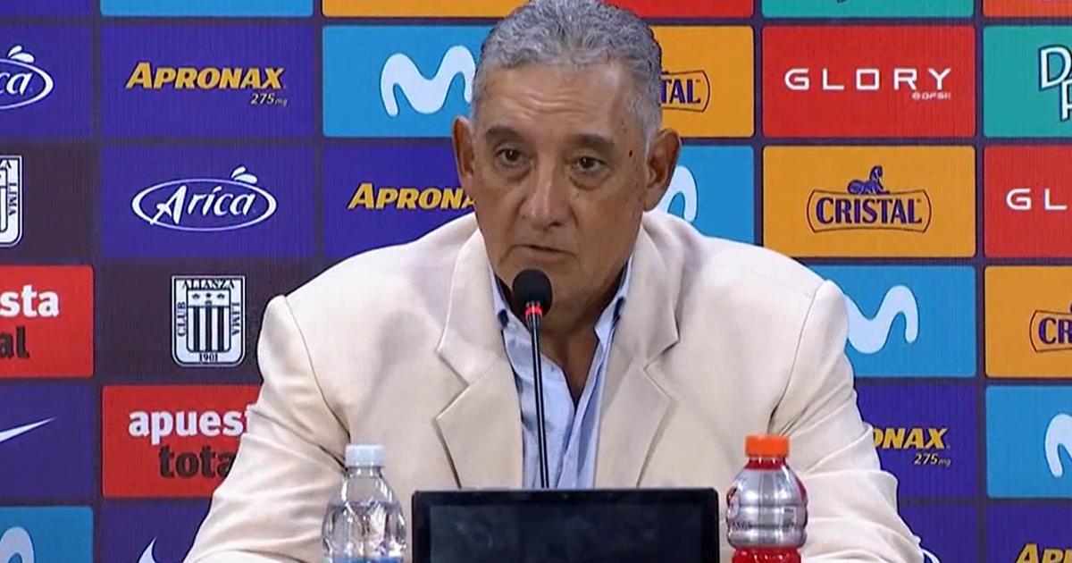 Viera: "Alianza no necesita de la ayuda de nadie para ganar un partido de local"