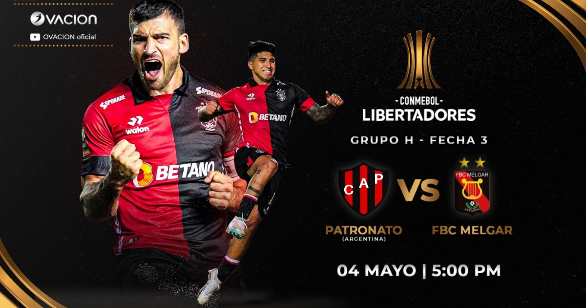¡Vive el Patronato vs. Melgar por Copa Libertadores al estilo de Ovación!
