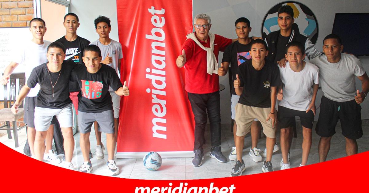 Meridianbet: Ramón Quiroga visitó a los jóvenes deportistas de Salvando Talentos