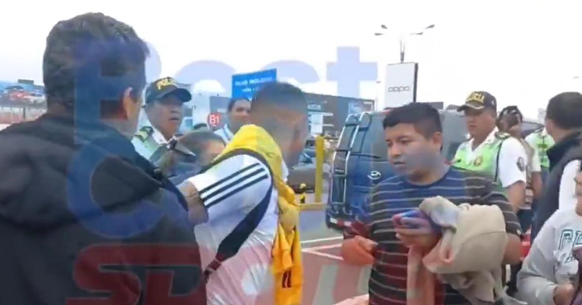 (VIDEO) Siguen los problemas: Hincha encaró a Yotún afuera del aeropuerto