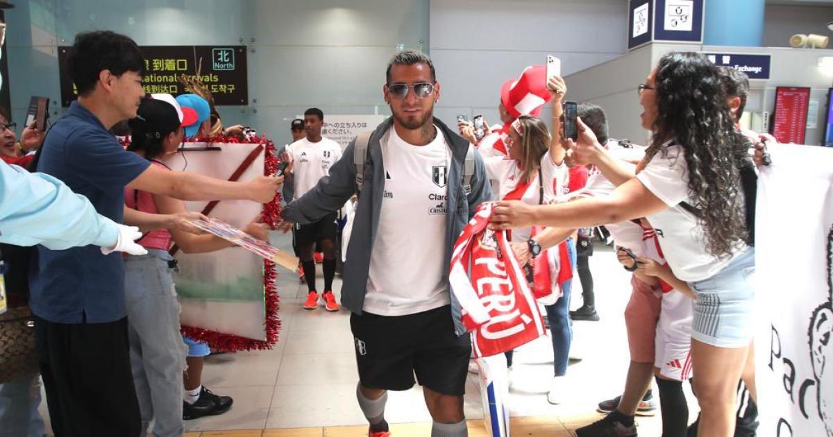 (FOTOS) Selección peruana ya se encuentra en Osaka para su amistoso de este martes ante Japón