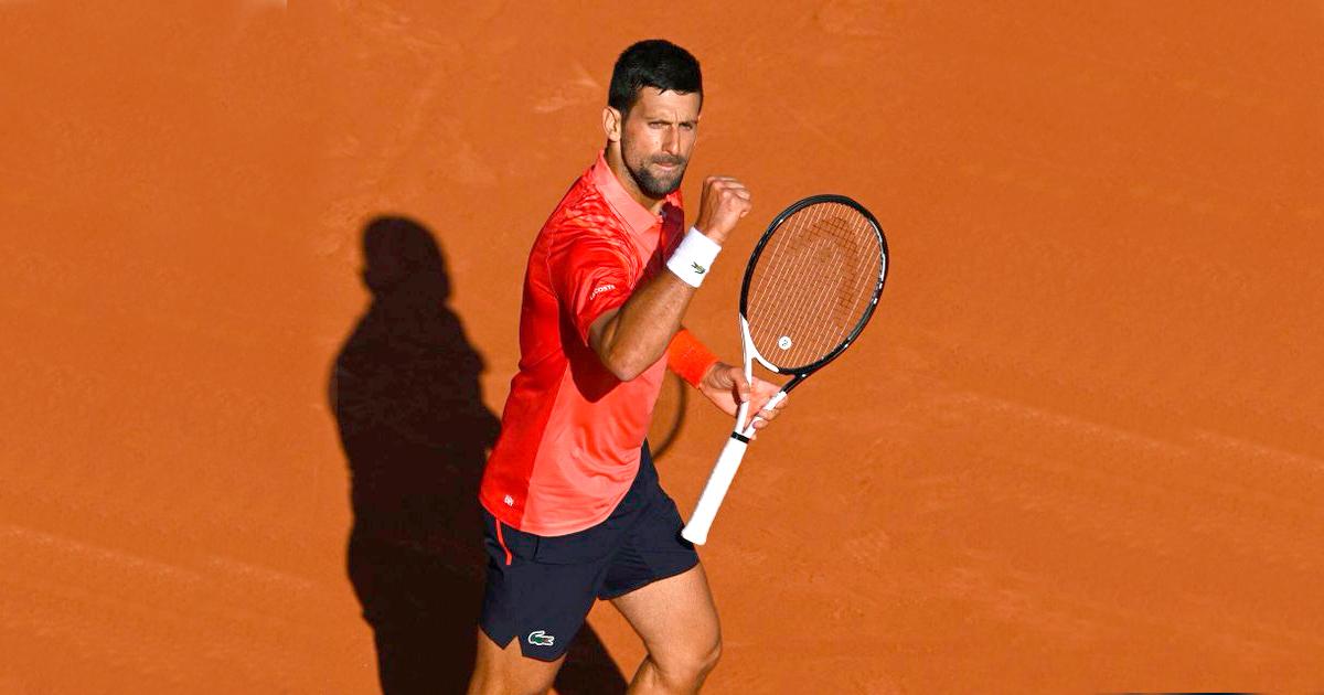 Djokovic es finalista en Roland Garros tras vencer a Alcaraz