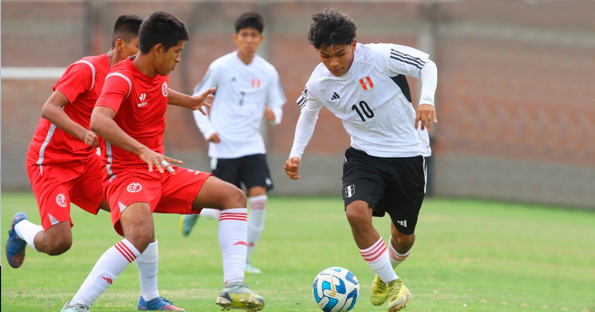 Selección Sub-15 jugó amistoso con Municipal