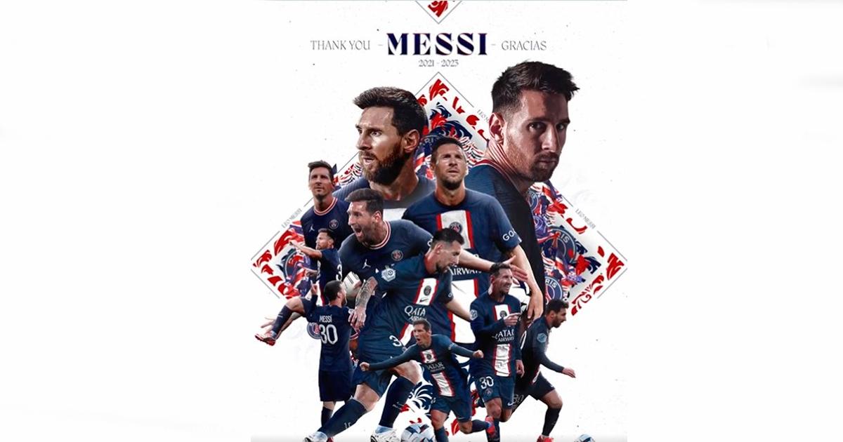 ¡Hasta aquí llegó! PSG anunció la salida de Lionel Messi tras dos temporadas 