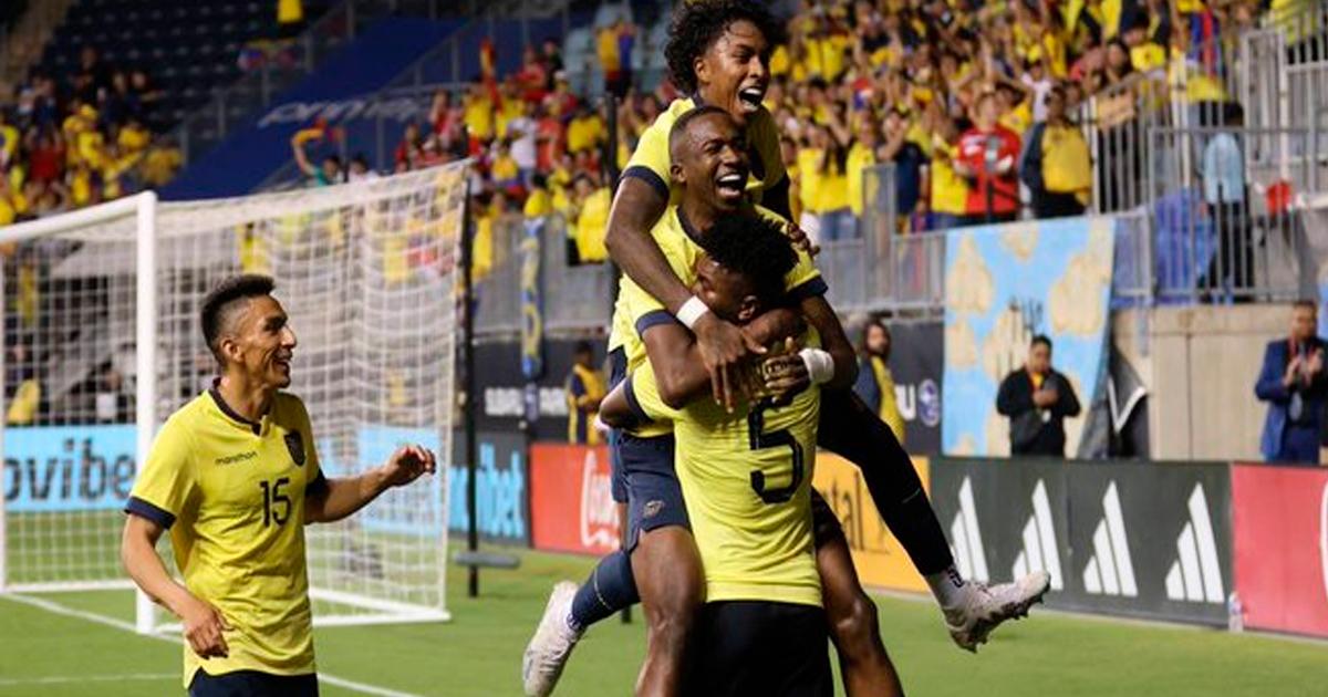 Ecuador venció a Costa Rica en amistoso 