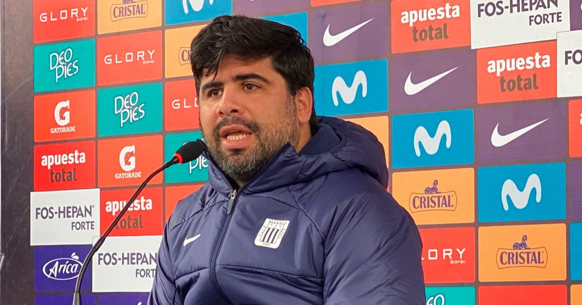 Bellina: "Andrade podría ya jugar ante Paranaense; Peruzzi, Costa y Sabbag estarán listos para choque ante Cristal"