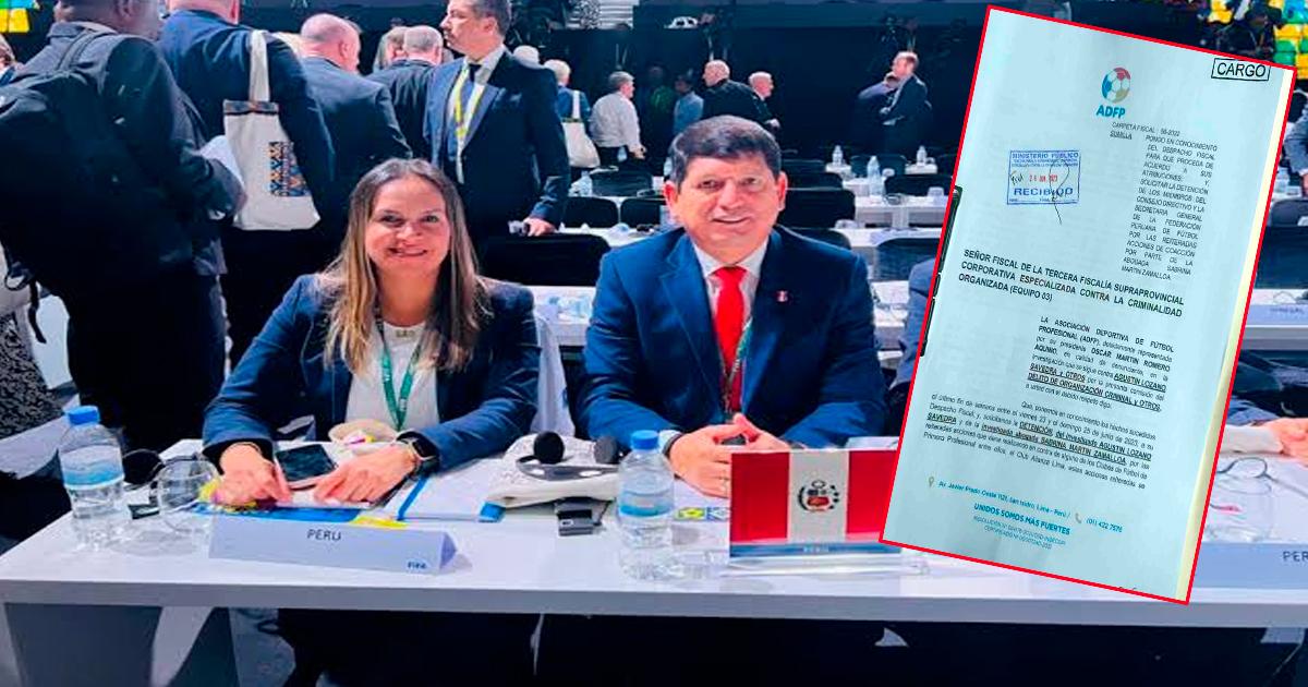 ADFP solicitó detención para Lozano y Martin por "reiteradas acciones de coacción"