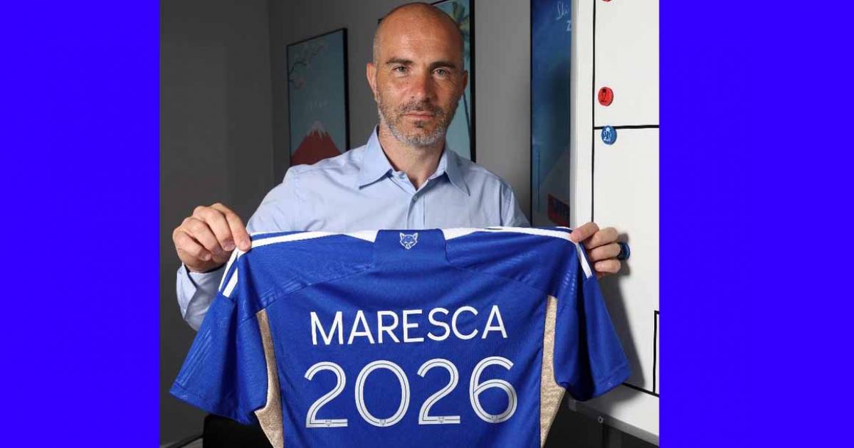 Enzo Maresca dejó de ser asistente de Guardiola y dirigirá a Leicester